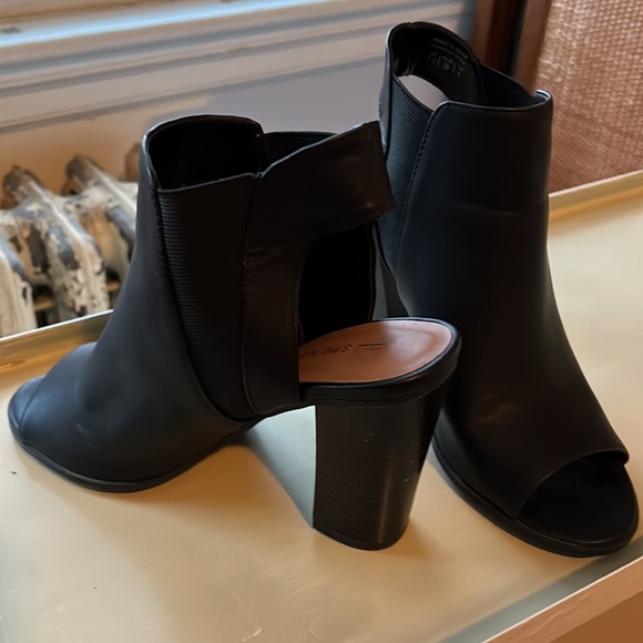 Call it spring black open toe size 7 1/2 NEW - Picture 5 of 10